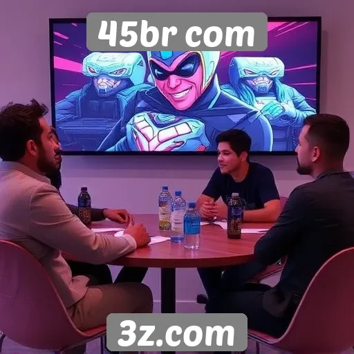 Entrevista com desenvolvedores sobre jogos no 45br com