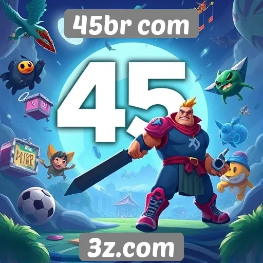 Novos jogos em destaque no site 45br com